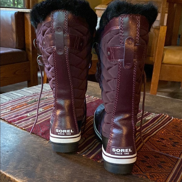 Women's Winter Boots with Faux Fur Lining - Picture 3 of 10
